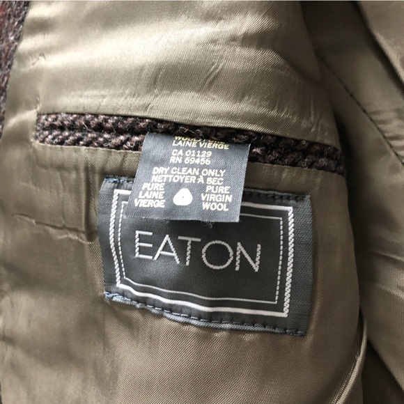 Vintage Harris Tweed Blazer Jacket Hand Woven in Scotland - Picture 5 of 13